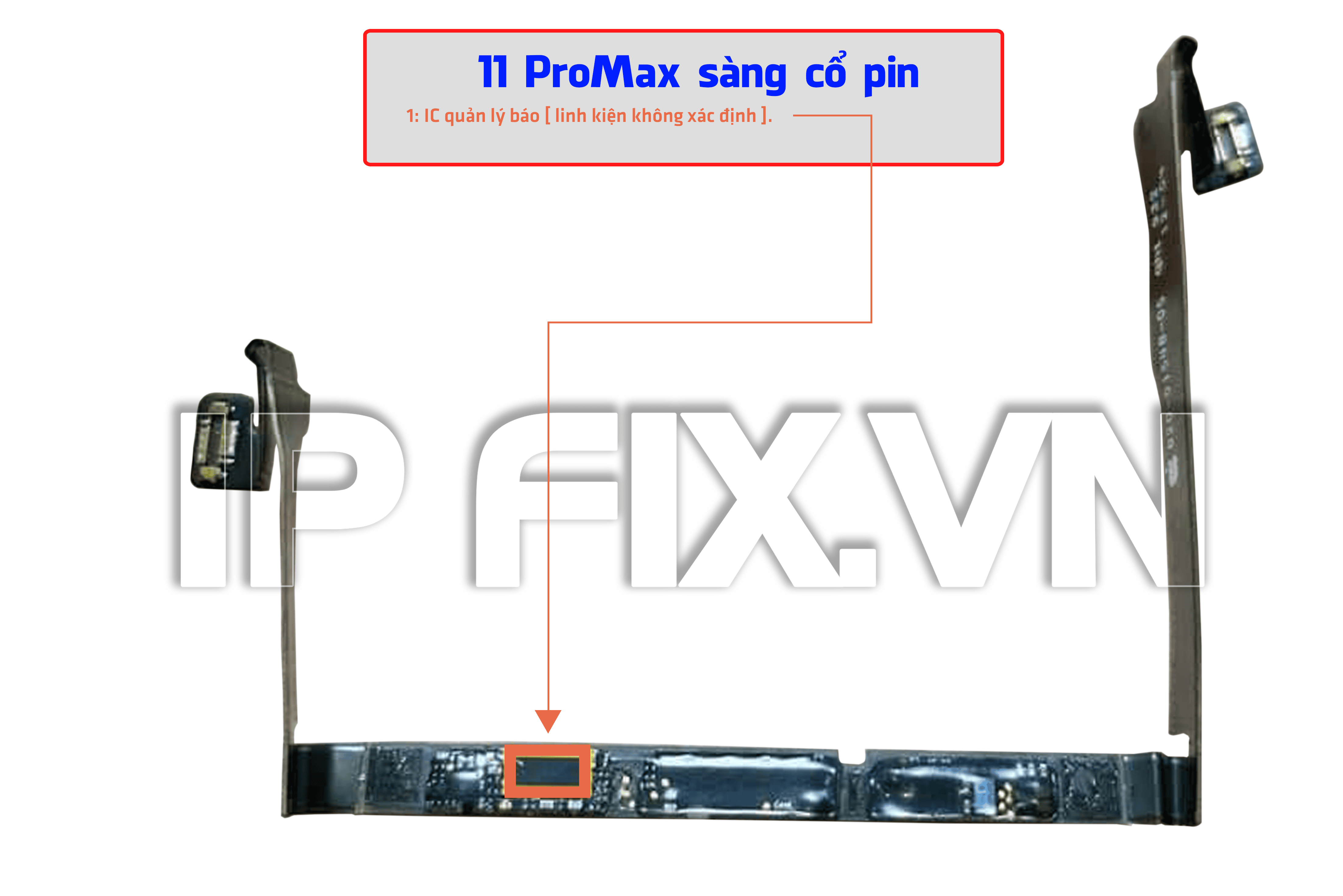 11 ProMax sàng cổ pin